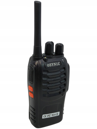Zestaw 4x Krótkofalówki Walkie Talkie eSynic 16-kanałowe Akumulatorowe