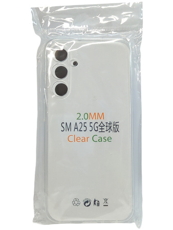 Etui Plecki do Samsung Galaxy A25 5G Clear Case 2mm bezbarwne