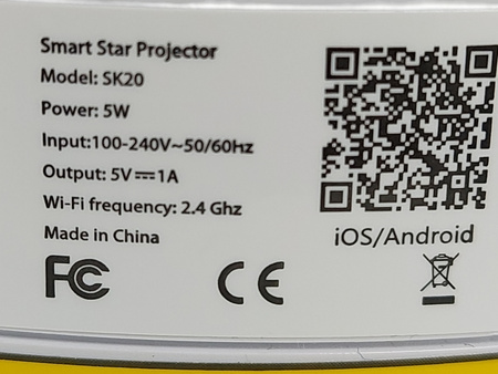 Projektor gwiazd Inteligentny projektor Galaxy Light SUPPOU SK20