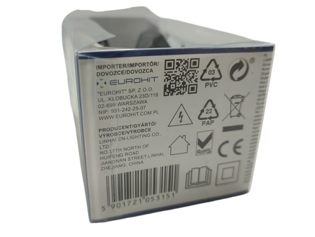 LAMPKI CHOINKOWE EUROHIT 50 LED EUROHIT 2,5M