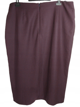 Spódnica damska VIOLETA BY MANGO Rozmiar XL BORDOWA