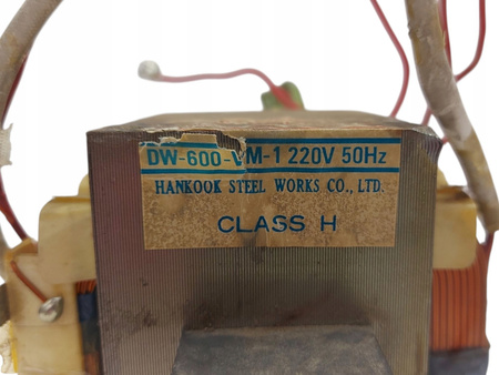 TRANSFORMATOR DW-600-M-1 NA ZGRZEWARKĘ Z MIKROFALÓWKI