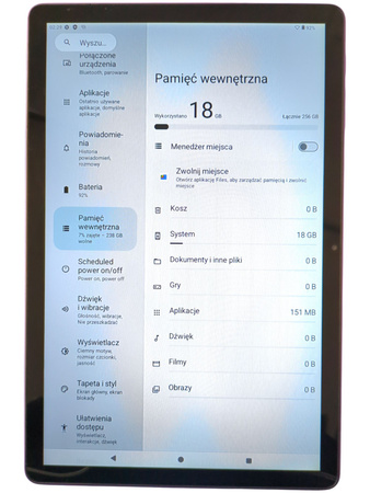 Tablet SKYEGG K15 11" Fioletowy Android 14, 8GB/256GB, 5G WiFi