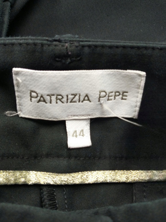 Spodnie damskie czarne Patrizia Pepe, rozmiar 44