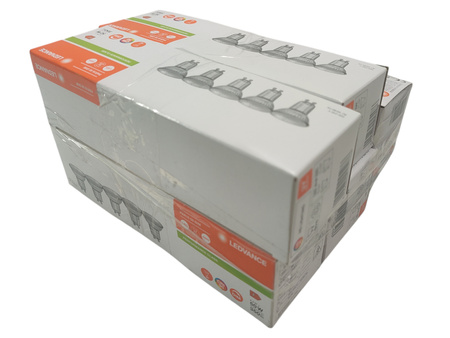 Zestaw 5 Żarówek LED Ledvance Performance Class 4,5W 840 GU10 350lm