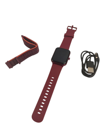 Smartwatch Blackview R50 Czerwony + dodatkowy materiałowy pasek