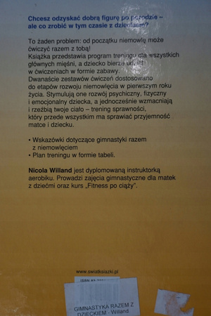 Gimnastyka razem z dzieckiem Nicola Willand