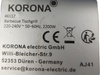 Grill elektryczny KORONA 46117 czarny 2200 W