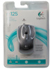 Mysz optyczna przewodowa LOGITECH M125 Corded Mouse Srebrny