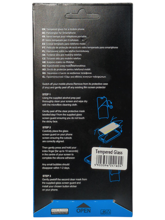 Szkło hartowane IziGSM Samsung Galaxy A25 5G 9H Oleofobowa Powłoka