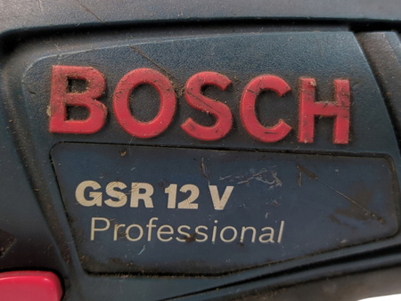 Wiertarko-wkrętarka akumulatorowa BOSCH GSR 12V PROFESSIONAL