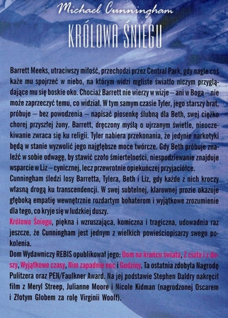 Królowa Śniegu Michael Cunningham