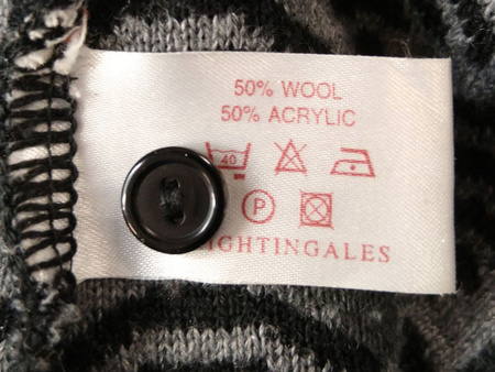 SWETER DAMSKI NIGHTINGALES ROZMIAR M SZARY WE WZORY