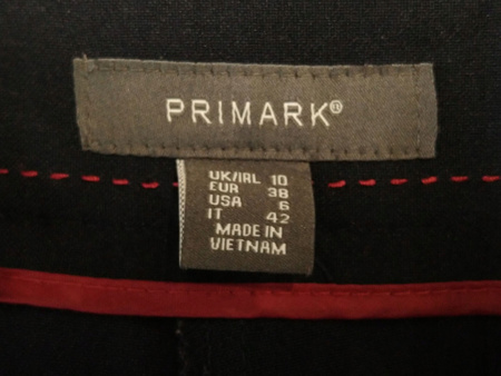 Spodnie damskie PRIMARK Rozmiar 38 Czarne