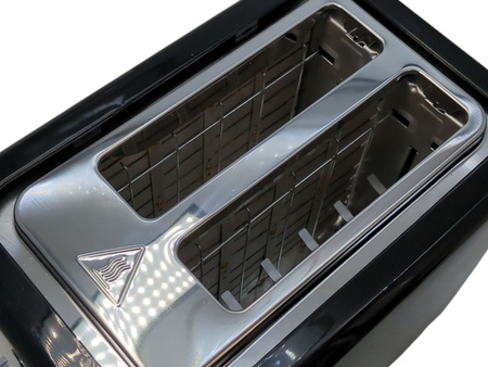 Cyfrowy toster elektryczny dotykowy panel sterowania HOFFEN DT-4432 CZARNY