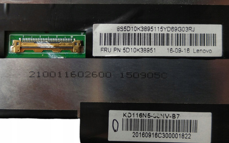 Matryca Lenovo KD116N5-30NV-B7