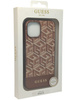 Plecki Etui Guess GCube Stripes MagSafe - do iPhone 14 (Brązowy)