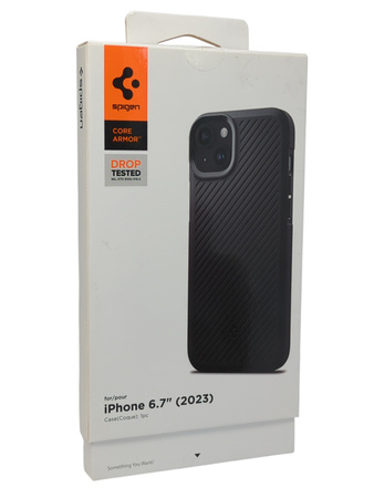 Etui Spigen Core Armor Matte Black do iPhone 15 Plus