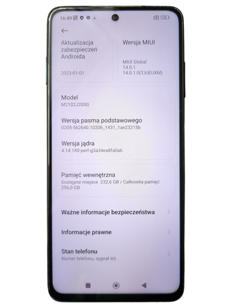 Smartfon POCO X3 Pro M2102J20SG 8/256GB