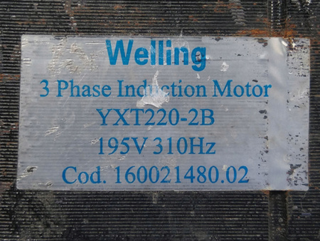 Silnik napędowy WELLING YXT220-2B do pralki HOTPOINT C00513929 488000513929