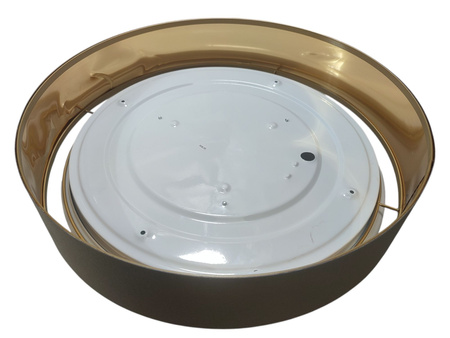 Plafon Eglo Maserlo 31624 LED 40,5 cm ciemnoszary/czarny/biały 3000K