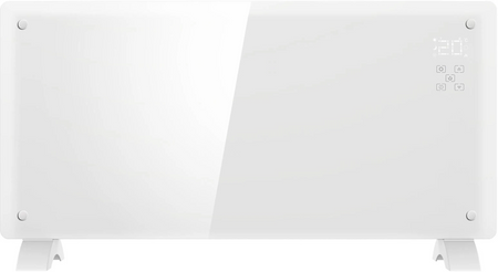 Grzejnik konwektorowy MOZANO Smart Glass Panel 2000W AGD/GRZ/02#BIAŁY