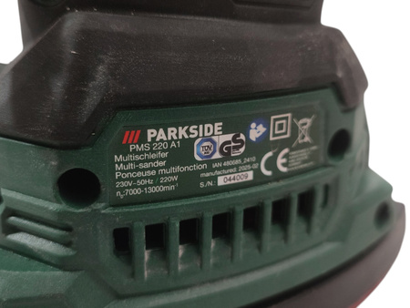 Szlifierka wielofunkcyjna Parkside PMS 220 A1 220W