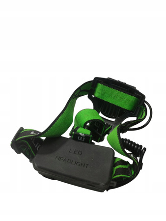 AKUMULATOROWA LATARKA CZOŁOWA LED