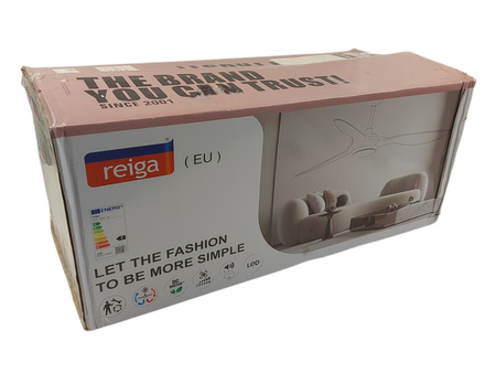 Wentylator sufitowy REIGA YFT-7062 z oświetleniem LED, 132cm Brązowy