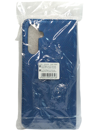 Etui	z klapką do Samsung Galaxy A25 5G Magnetic Case granatowe