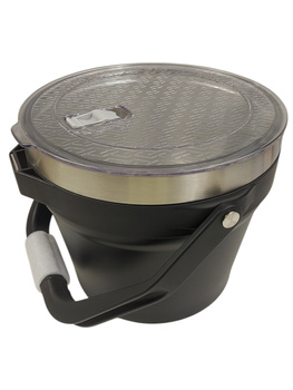 Wiaderko do lodu z rączką i pokrywą 7 litrów