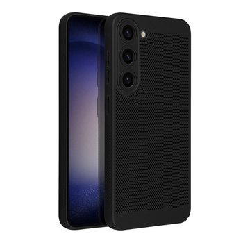 Futerał BREEZY do Samsung S23 FE czarny plecki nakładka tworzywo