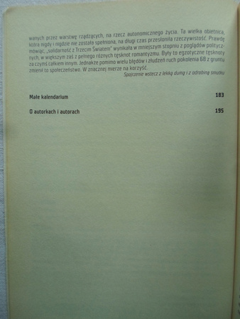Maj '68. Rewolta Daniel Cohn Bendit, Rudiger Dammann