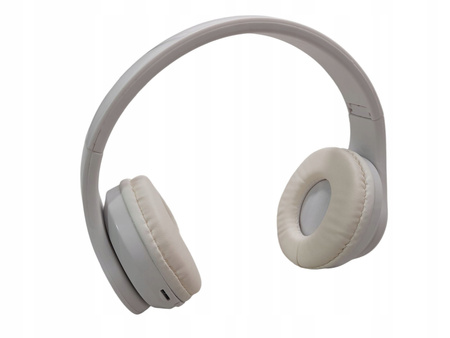 Słuchawki bezprzewodowe nauszne Bluetooth B39 RGB Białe