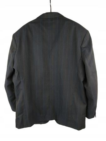 MARYNARKA MĘSKA ROZMIAR 29 GRANATOWA W PRĄŻKI