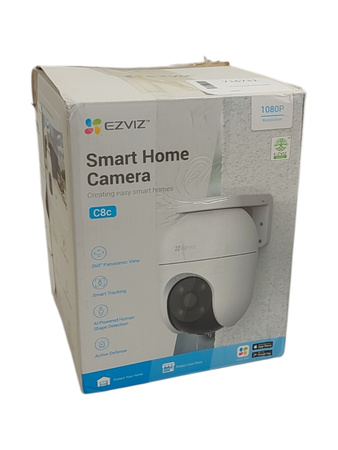 Kamera EZVIZ CS-C8c 1080p PTZ 352° WiFi AI IP65 30m biała