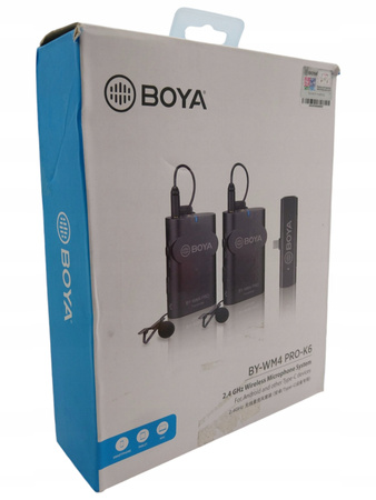 Zestaw mikrofonów bezprzewodowych Boya BY-WM4 Pro K6