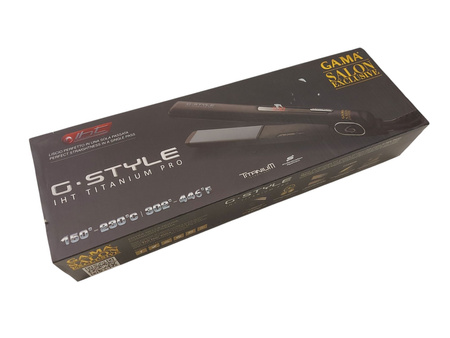 Prostownica do włosów Ga.ma Salon Exclusive G-STYLE IHT Titanium PRO
