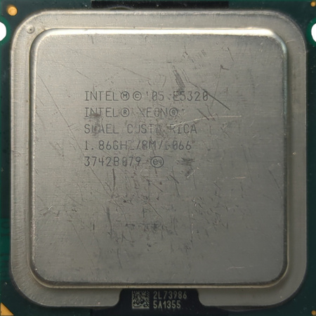 Procesor Intel Xeon E5320 4 rdzenie 1,86 GHz 8 MB Cache LGA771 80W