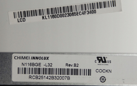 Matryca INNOLUX N116BGE -L32 11,6" 1366x768px