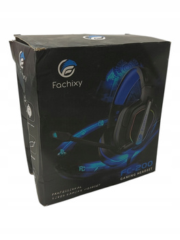 SŁUCHAWKI GAMINGOWE Z MIKROFONEM FACHIXY FC-200 CZARNE