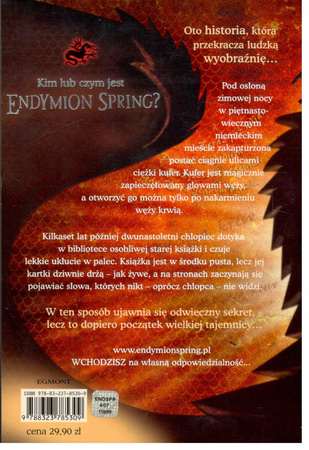 Endymion Spring. Przeszłość to groźna bestia