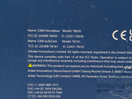 Kamera IP Eufy Security S300 eufyCam 3C 4K IP67 kolor noc 2.4GHz 2 szt