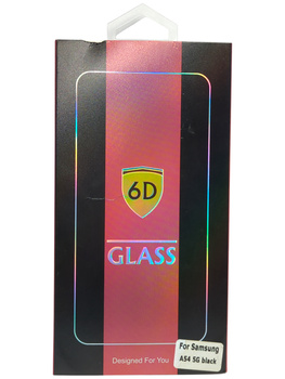 Szkło hartowane 6D do Samsung Galaxy A54 5G czarna ramka