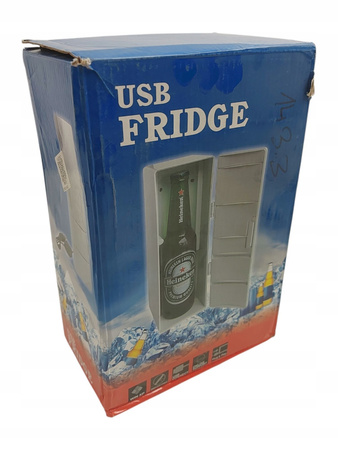 Mini lodówka przenośna na USB Raguso 600 ml