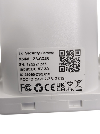 Kamera zewnętrzna z panelem solarnym Yeskano ZS-GX4S