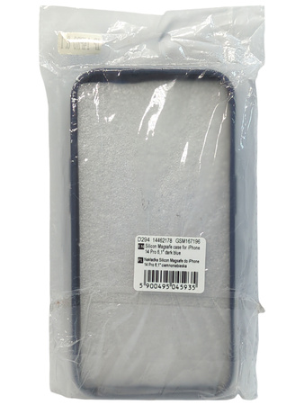 Etui Plecki do Apple Iphone 14 Pro granatowe Case MagSafe