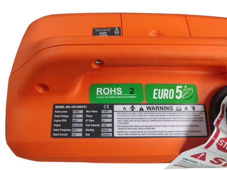 Agregat prądotwórczy Aivolt VS1400101 1400W inwertorowy benzynowy