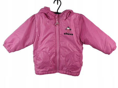 Kurtka dziecięca COCCODRILLO koloru różowego - rozmiar 80