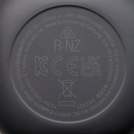 Słuchawki bezprzewodowe Samsung Galaxy Buds2 Pro SM-R510 grafitowe